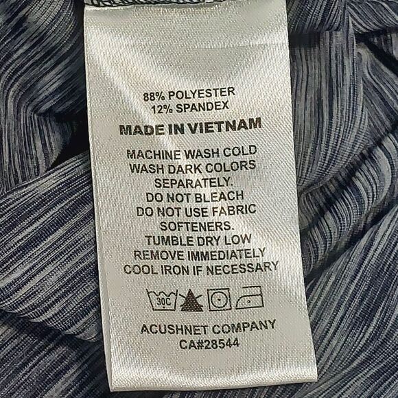 FootJoy Men's XL Lisle Colour Block Space Dye Polo Golf Cypress Run Embroidered - Picture 6 of 9